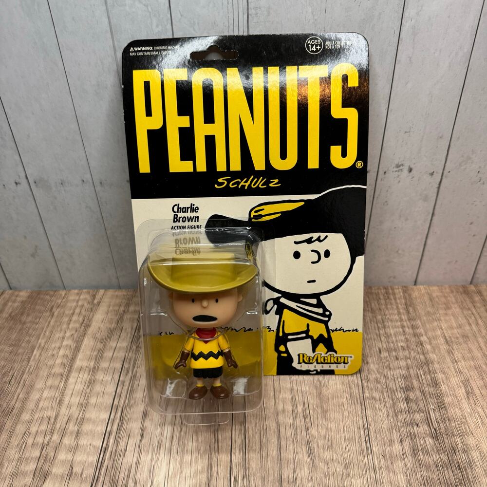 Peanuts Charlie Brown Action Figure Charlie Brown Collectibles NEW FAST SHIP